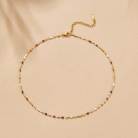 Aurora Stone Bead Necklace - Beautiful Earth Boutique
