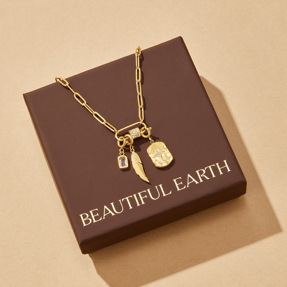Astral Gold Charm - Beautiful Earth Boutique