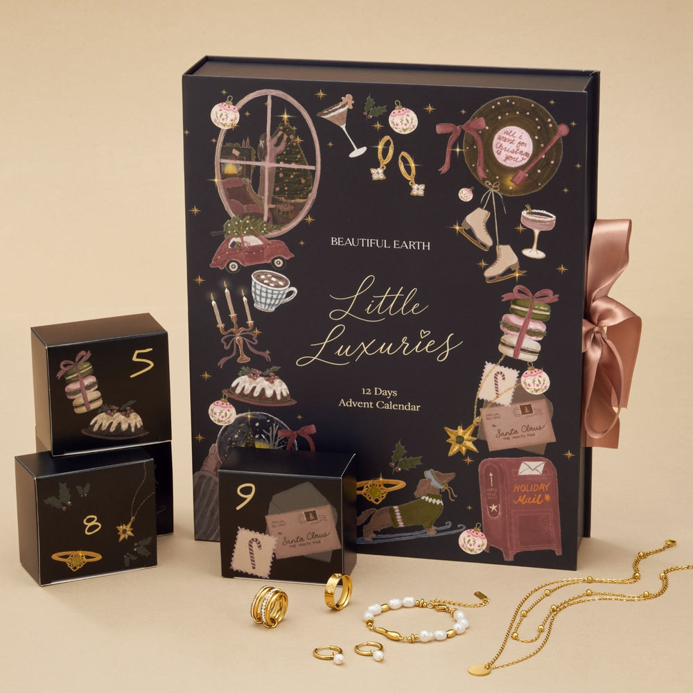 Schmuck-Adventskalender zum Zusammenstellen – 12 Tage