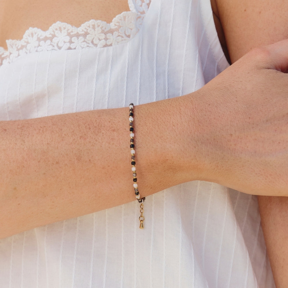 Freya Kristall-Handkettenarmband