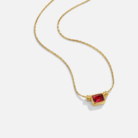 Aurelia Crystal Gold Necklace