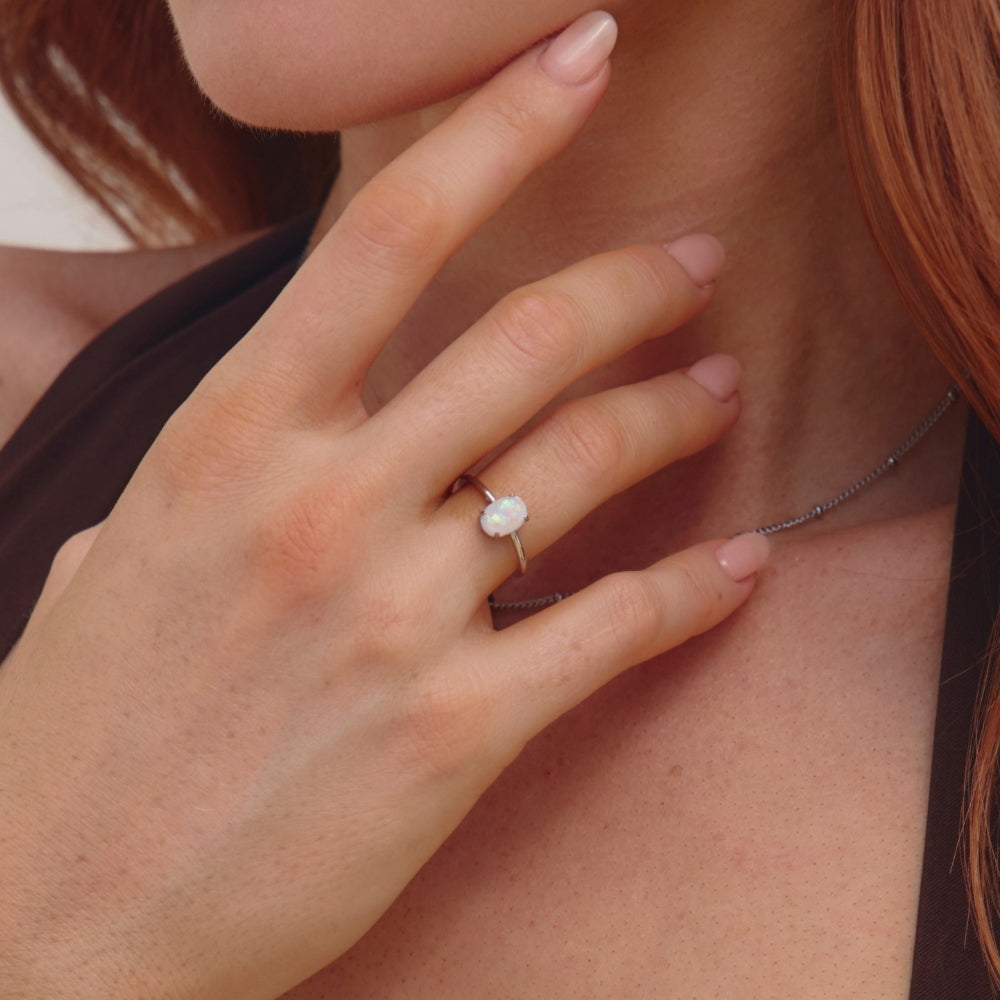 Orea Silver Opal Ring