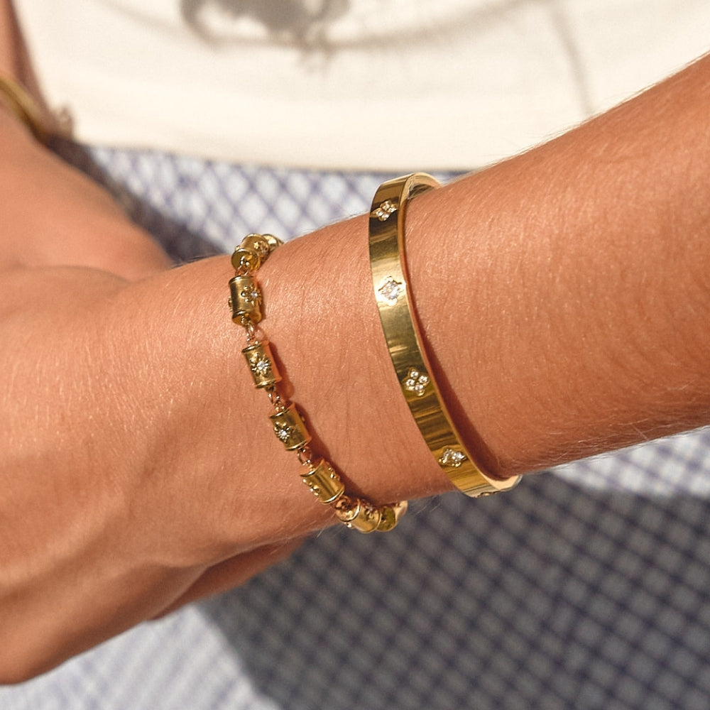 Edelstahl - ARMBAND Schablone