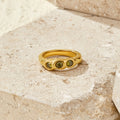 Edelstahl - RING Schablone