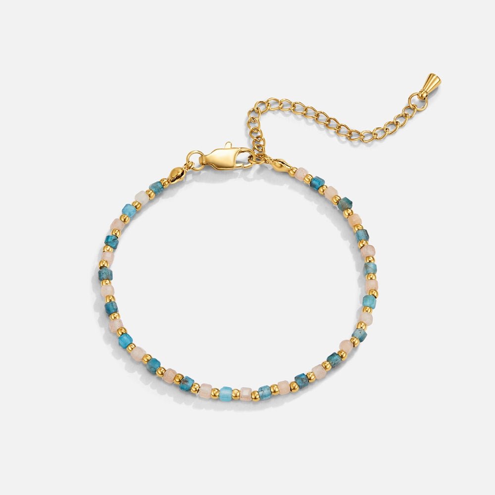 Alashan Blue Bead Bracelet - Beautiful Earth Boutique