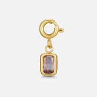 Amethyst Crystal Charm - Beautiful Earth Boutique