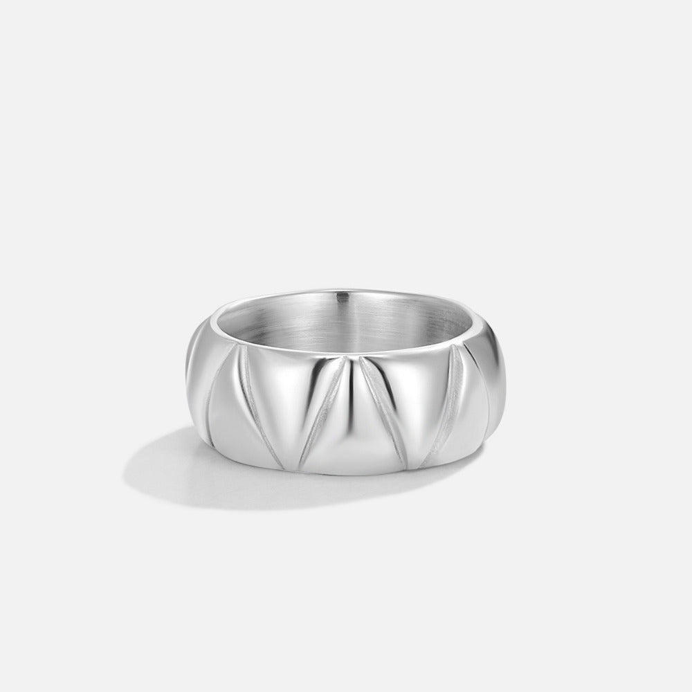 Anika Chunky Silver Ring - Beautiful Earth Boutique