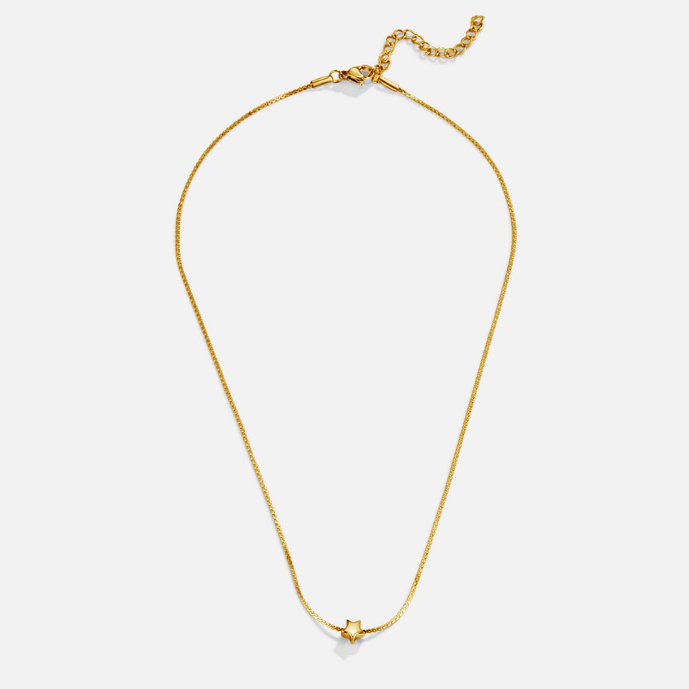 Dainty Star Pendant Gold Necklace - Beautiful Earth Boutique