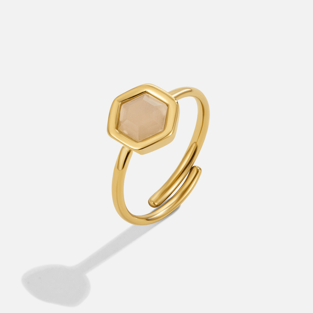 Ember Stone Gold Ring - Beautiful Earth Boutique