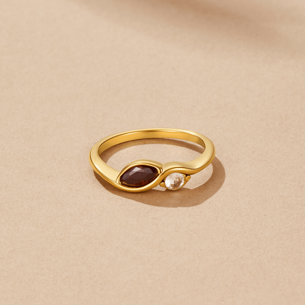 Infinity Crystal Amethyst Ring - Beautiful Earth Boutique