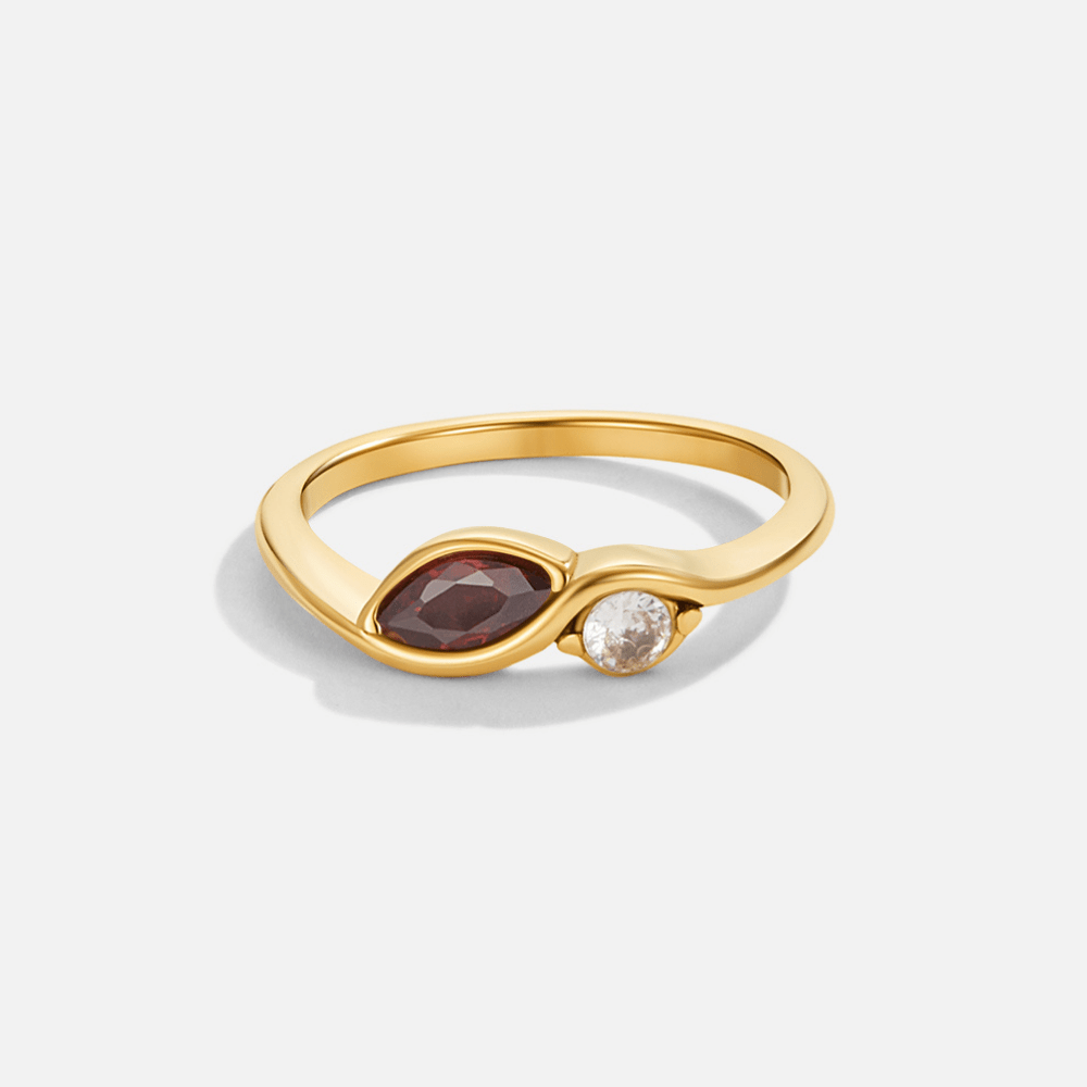 Infinity Crystal Amethyst Ring - Beautiful Earth Boutique