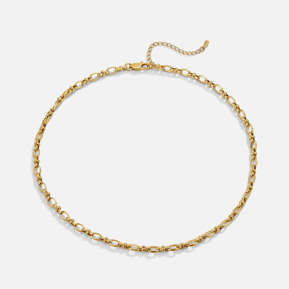 Kora Gold Chain Link Necklace - Beautiful Earth Boutique