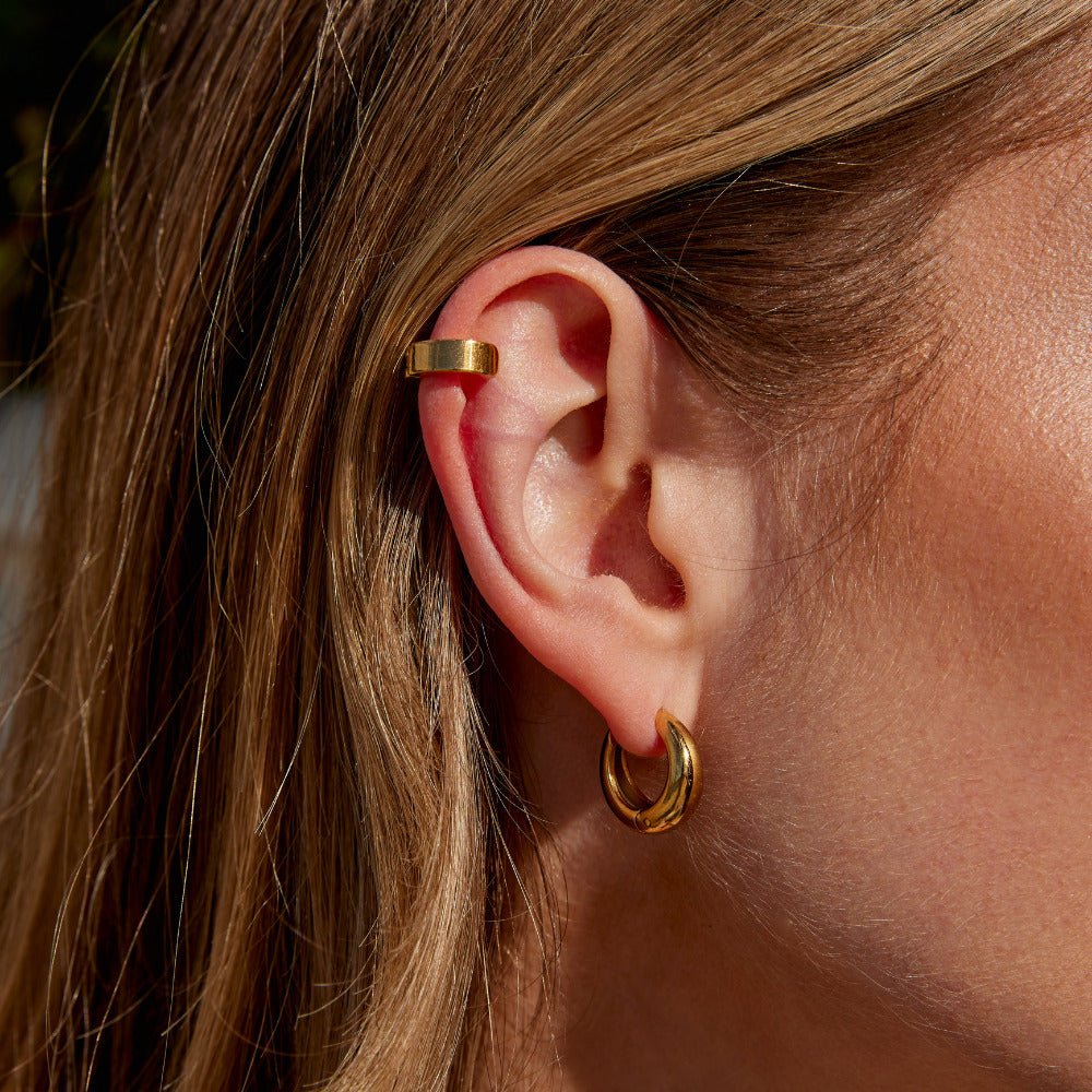 Millie Gold Earring Cuff - Beautiful Earth Boutique