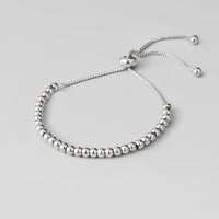 Niloya Beaded Silver Bracelet - Beautiful Earth Boutique