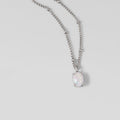 Orea Silver Opal Necklace - Beautiful Earth Boutique