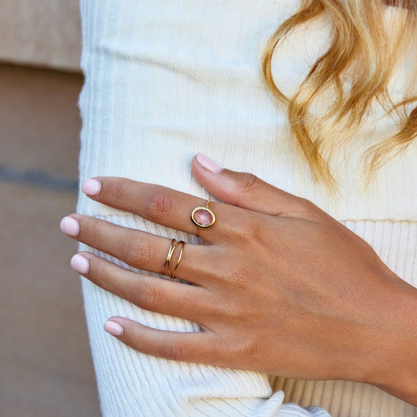 Edelstahl - RING Schablone