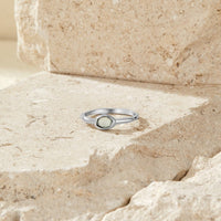 Selene Silver Moonstone Ring - Beautiful Earth Boutique