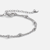 Silver Gaia Layered Bracelet - Beautiful Earth Boutique