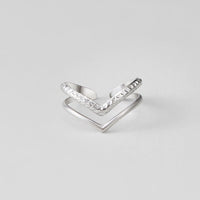 Silver Harper Layered Wrap Ring - Beautiful Earth Boutique