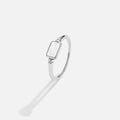 Silver Moonlight Pearl Shell Ring - Beautiful Earth Boutique