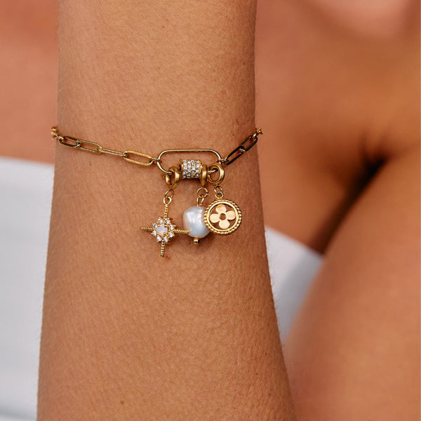 'Spring Bloom' Flower Petal Charm