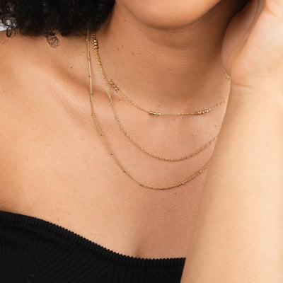 Tessa Triple Layered Necklace - Beautiful Earth Boutique