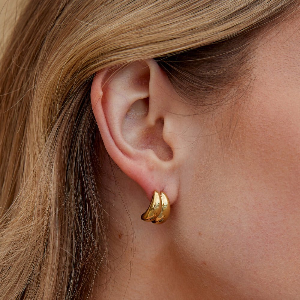 Twin Teardrop Earrings - Beautiful Earth Boutique