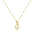 Vintage Gold Letter Necklace - Beautiful Earth Boutique