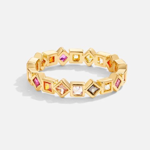 Amari Colorful Crystal Ring - Beautiful Earth Boutique