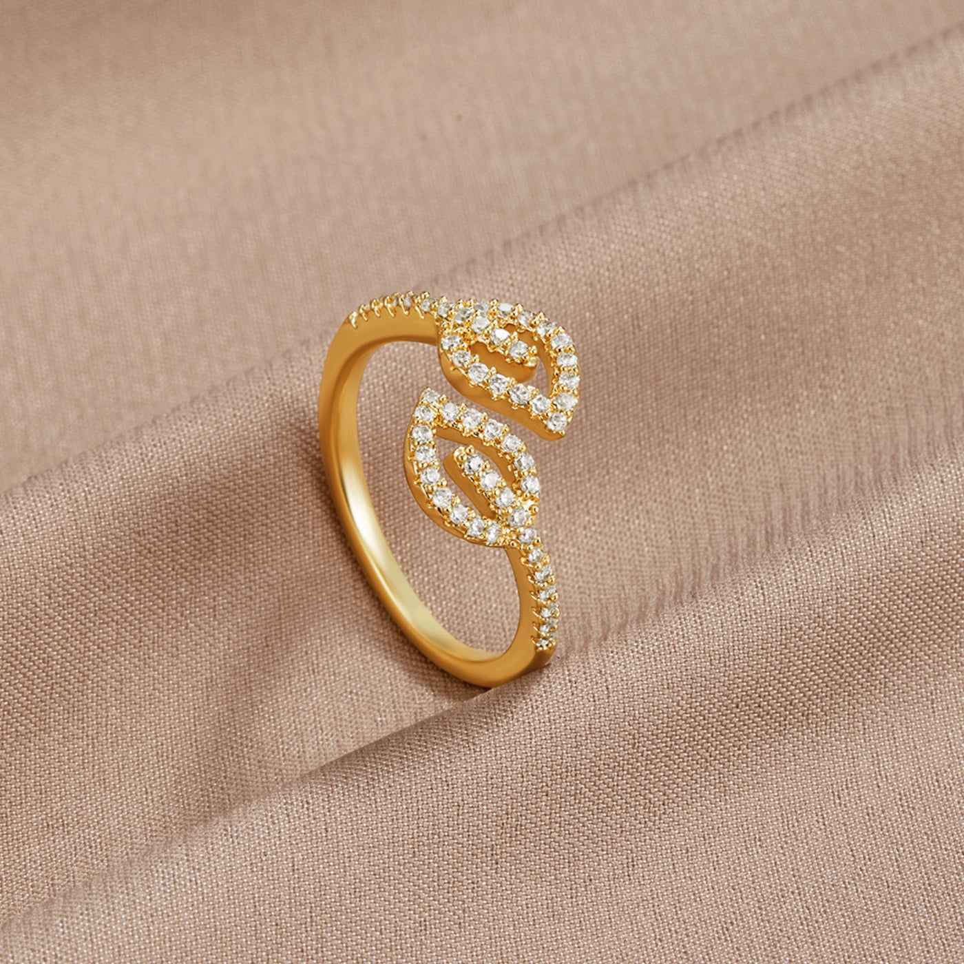 Avani Gold Leaf Wrap Ring - Beautiful Earth Boutique