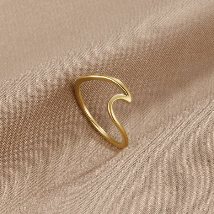 Imari Gold Wave Ring - Beautiful Earth Boutique