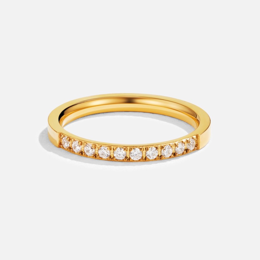 Timeless Beauty 18K Crystal Ring - Beautiful Earth Boutique